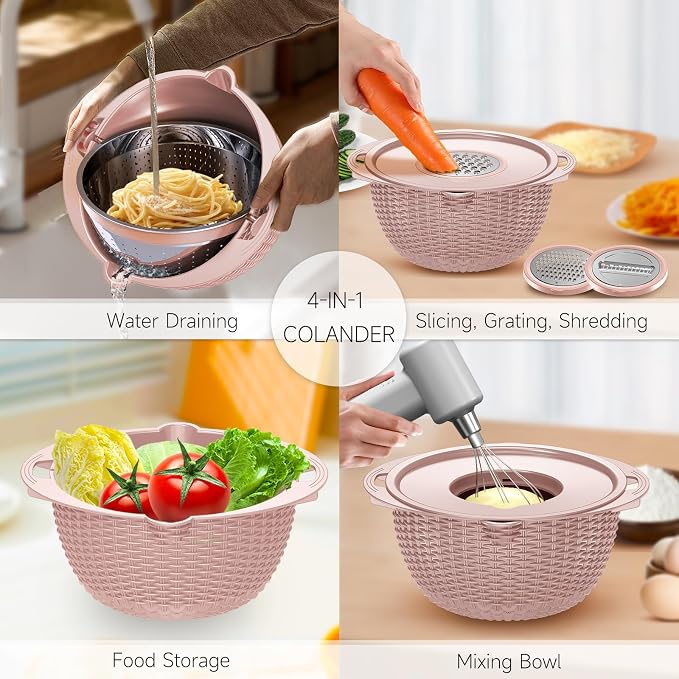 4-1 Colander with Bowl Set - Image 2