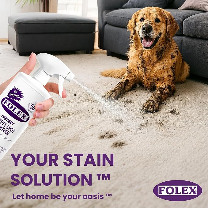 FOLEX 32 oz Instant Carpet Spot Remover Carpet Cleaner - Image 4