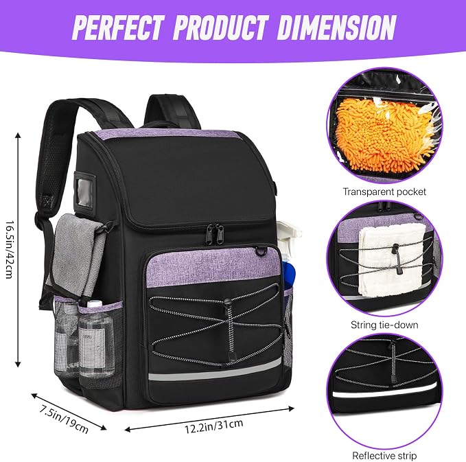 Cleaning Bags, Large Cleaning Supply Caddy - Image 3
