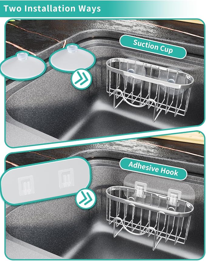 HapiRm Kitchen Sponge Holder for Sink - Image 3