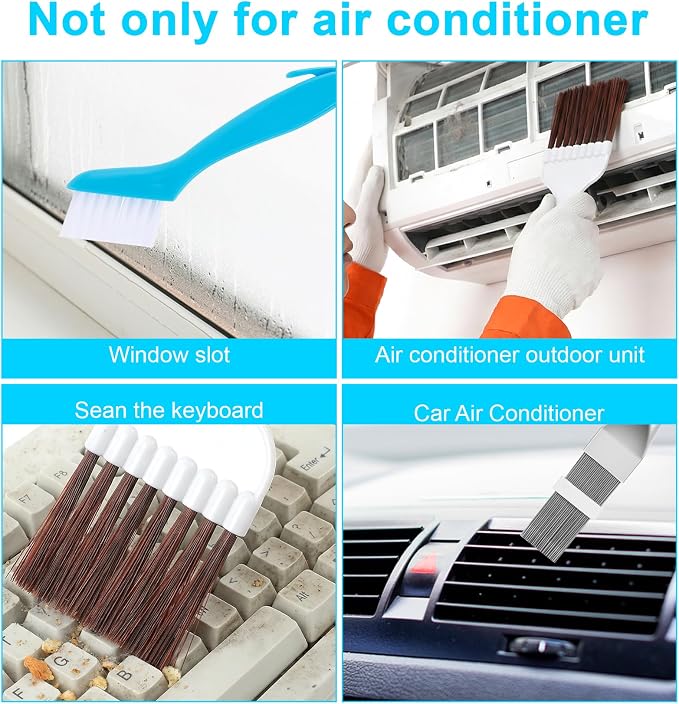 AC Fin Comb, 3-in-1 Set Coil Brush HVAC - Image 4