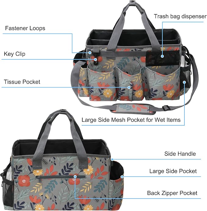 Wearable Cleaning Caddy Bag, Kitchen Supplies Organizer - Image 2