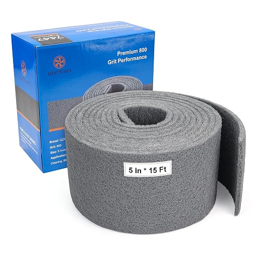Gray Ultra Fine Scuff Pads, Scouring Pad, Paint Primer Prep Scratch by QZATTCAEN