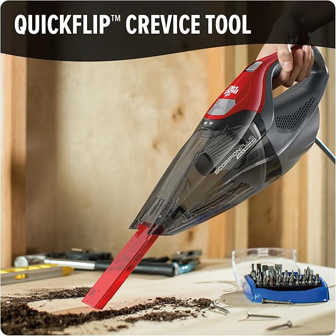 Dirt Devil Scorpion Plus Handheld Vacuum Cleaner, Powerful Suction, Lightweight - Image 4