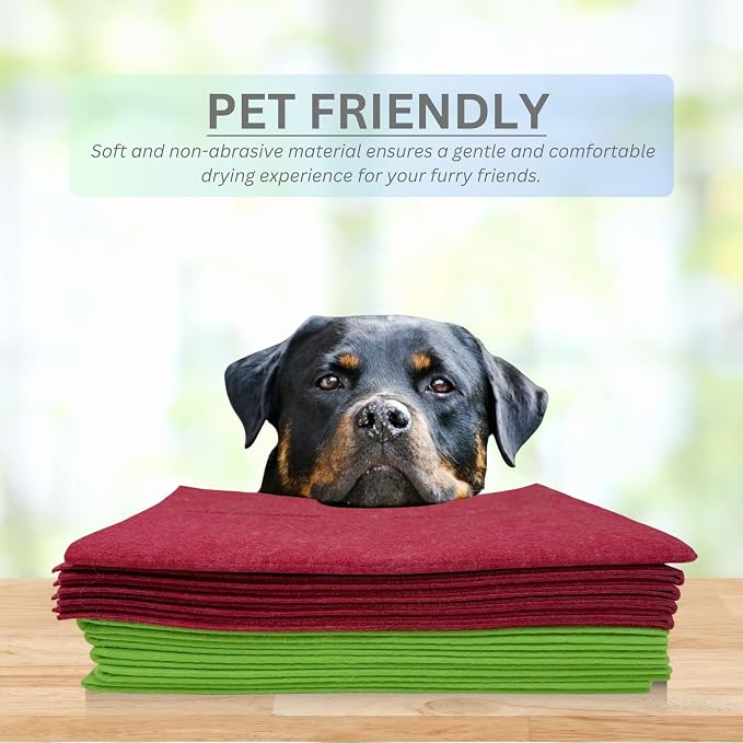 10 Pack Extra Large Original German Holiday Shammy Cloths Chamois Towels Super - Image 4
