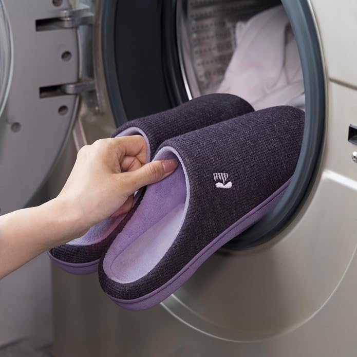 RockDove Women's Original Two-Tone Memory Foam Slipper - Image 6