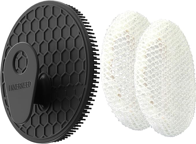 INNERNEED Food-Grade Silicone Body Scrubber Gentle Cleansing Brush by INNERNEED