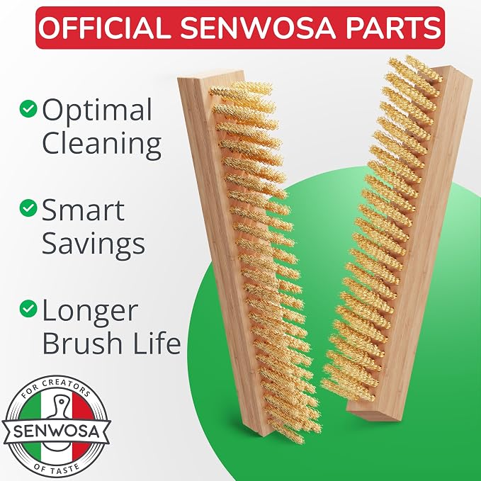 Pizza Oven Brush Head Replacement Set - Image 2