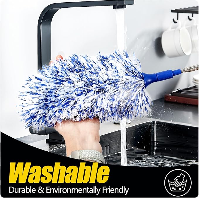 Extendable 20-49inches Microfiber Feather Duster - Image 5