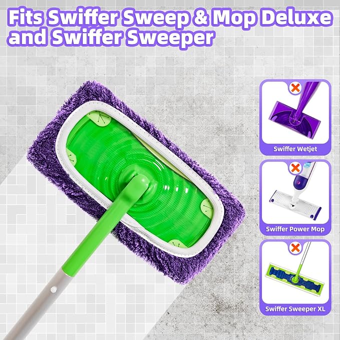 Reusable Mop Pads Compatible - Image 2