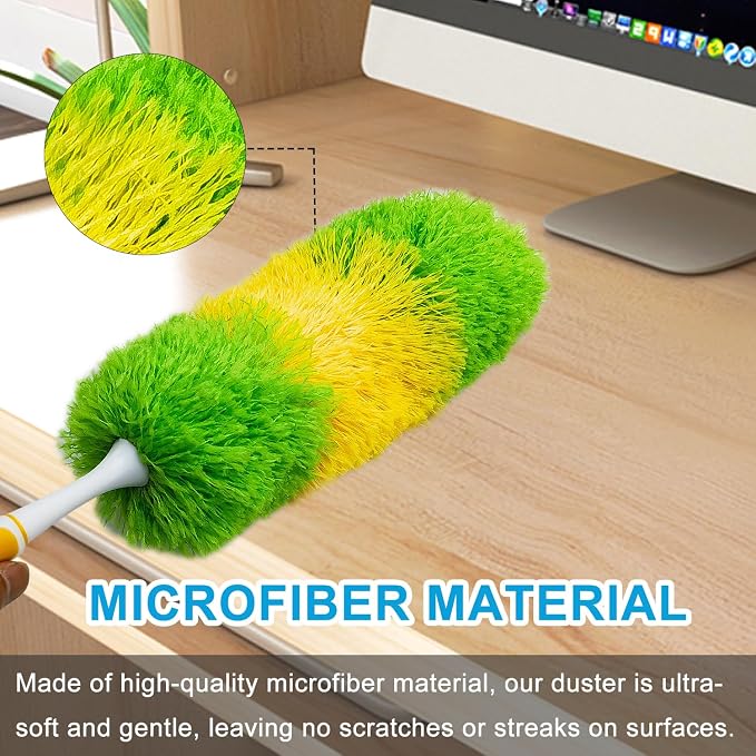 2 Pack 20-inch Microfiber Dusting Dusters - Image 5