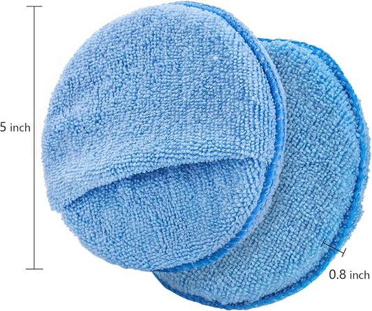 Fasmov 30 Pack Microfiber Wax Applicator - Image 2