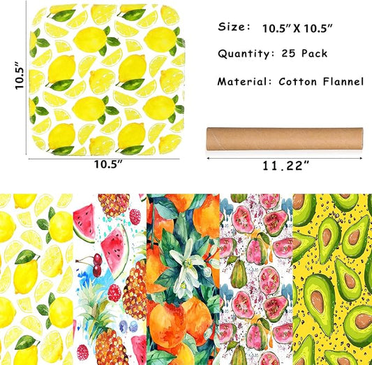 25 Pack Reusable Paper Towels, Paperless Towels Roll Washable Cotton Cloth - Image 2