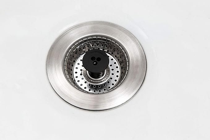 SinkShroom Revolutionary Clog-Free Sink Strainer Basket, Stainless Steel - Image 8