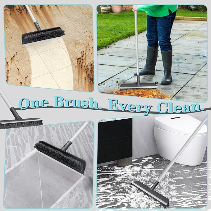 Floor Scrub Brush with Long Handle - Image 5