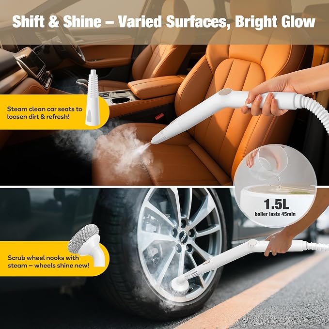 Newbealer Heavy-Duty Steam Cleaner - Image 5