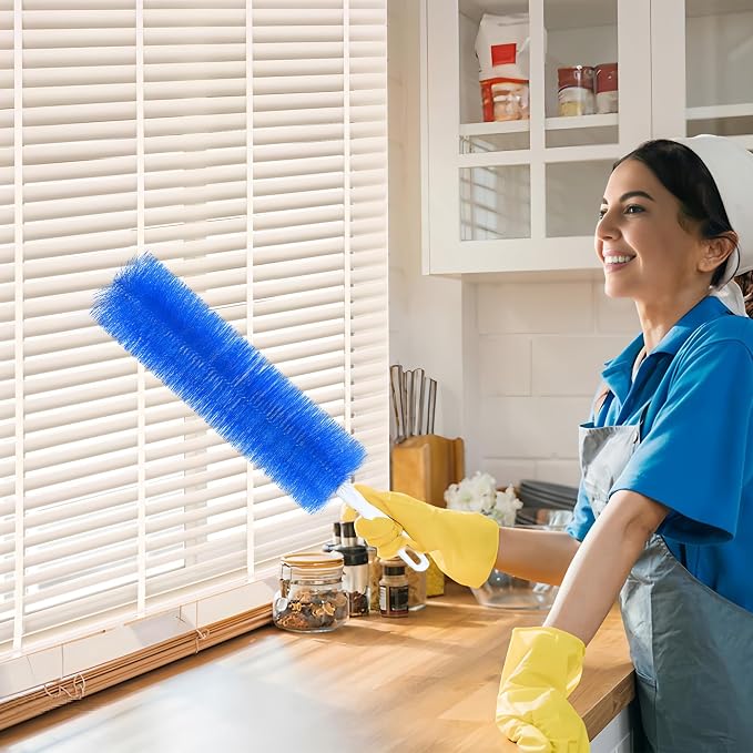 Fan Cleaner Brush Bendable Fans Duster Reusable Dust Remover Plastic Dust - Image 6