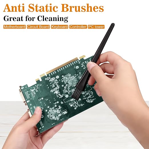 Small Portable Nylon Anti Static Brushes Electronics Computer Keyboard Laptop - Image 4
