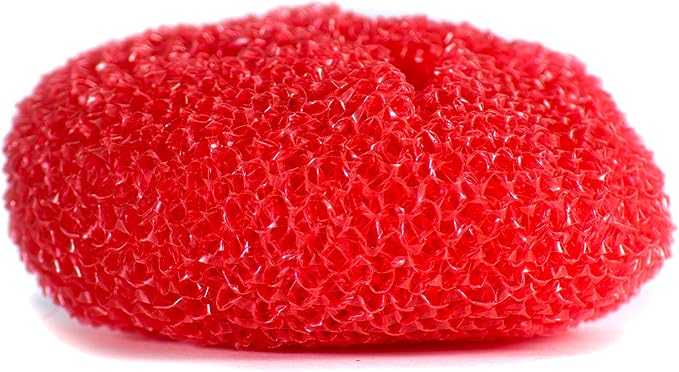 SCRUBIT 18 Round Nylon Dish Scrubber Scouring Pads - Image 4