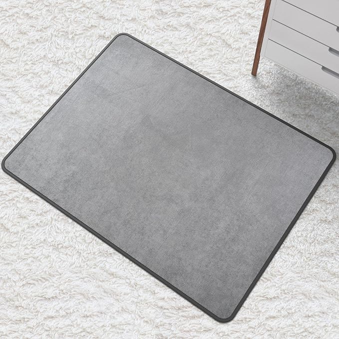 Heavy Duty Office Chair Mat for Carpet and Hardwood Floor Bohemian Desk Chair - Image 2
