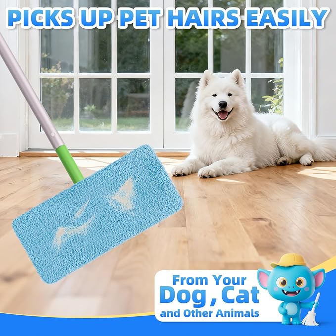 8 Pack Reusable Mop Pads Compatible - Image 3