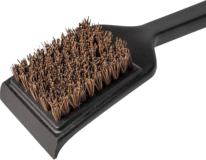Traeger Grills Hot n' Cold Grill Cleaning Brush – Natural Palmyra Bristles - Image 8