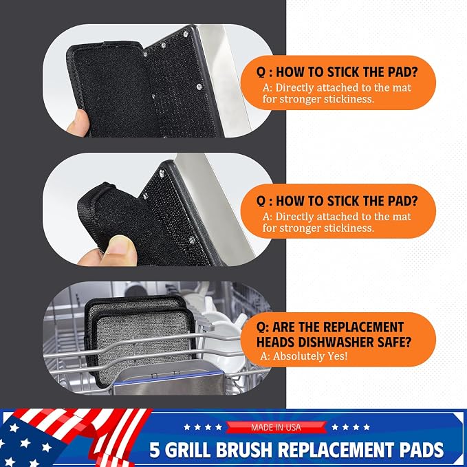 MEKER Grill Brush Bristle Free - Image 5