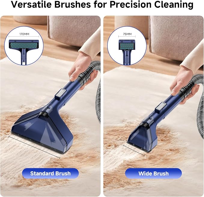 Portable Carpet Cleaner & Upholstery Cleaner Machine - Image 4