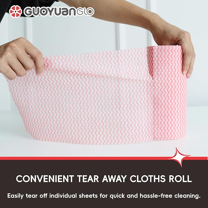 Disposable Cleaning Cloths Roll Disposable Dish Cloth Multi-Purpose Heavy Duty - Image 4