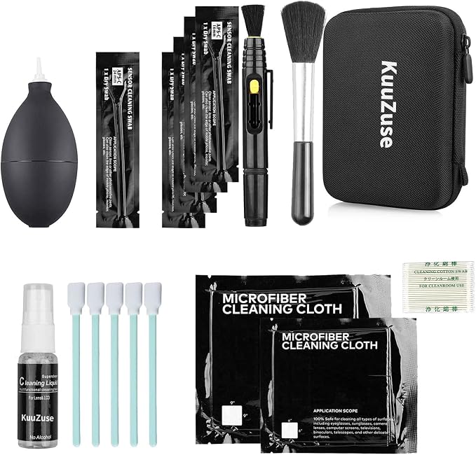 Professional DSLR Camera Cleaning Kit by KuuZuse