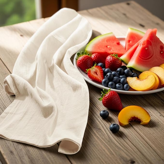 Utopia Kitchen Natural Flour Sack Towels 100% Cotton Tea Towels - Image 5