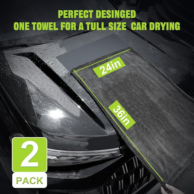 TTRCB Car Wash Kit, Car Cleaning Kit, Car Wash Mitt, Microfiber Towels - Image 3