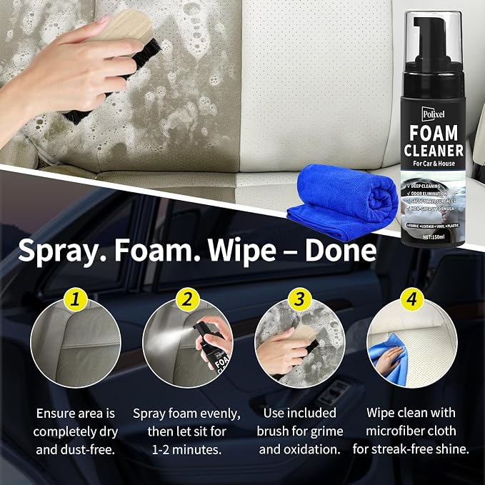 Car Interior Foam Cleaner - Image 5