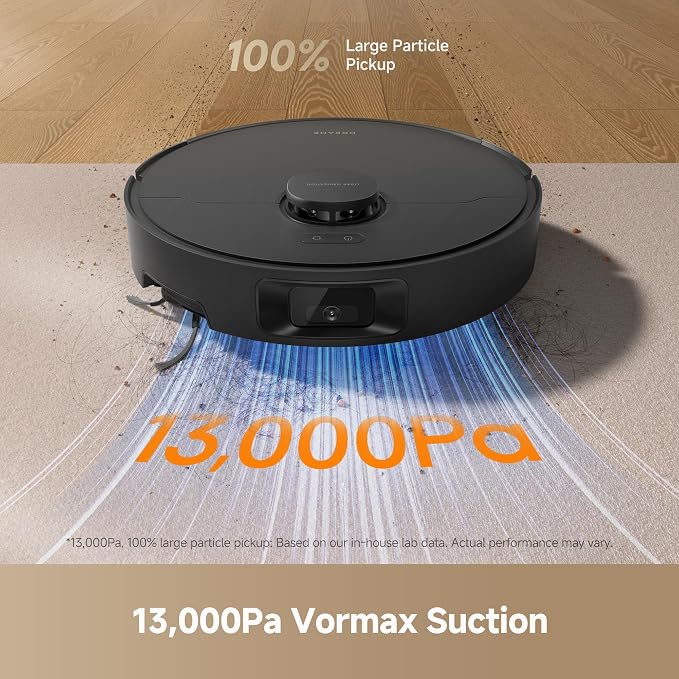 DREAME D20 Pro Plus Robot Vacuum, 000Pa Suction, DuoBrush - Image 3