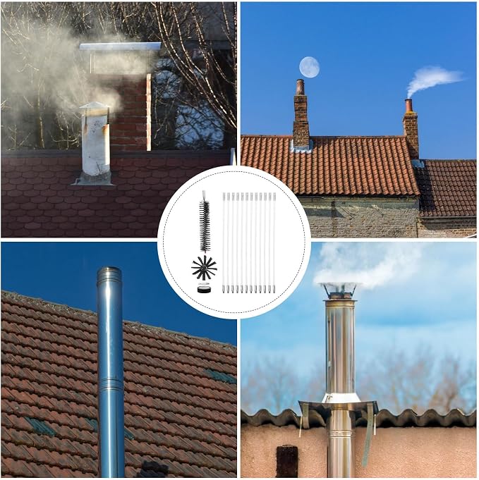 Chimney Cleaning Brush Set - Image 2