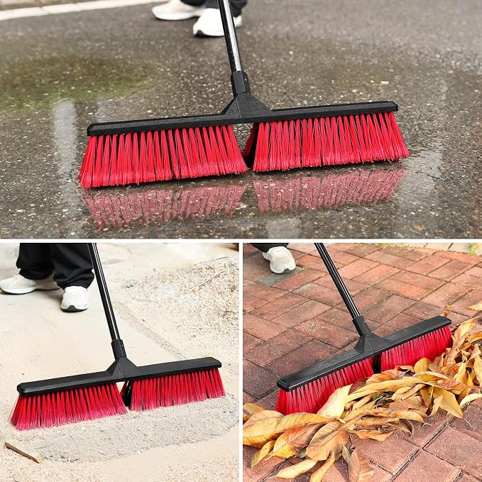 2PK 24" Push Broom Outdoor - Image 4
