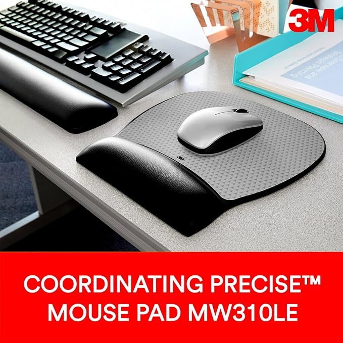 Keyboard Wrist Rest Gel Black Leatherette Kp200le - Image 5