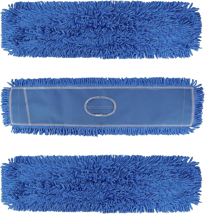 36 Inch Dust Mop Head: Replacement Medium Washable Commercial Mop Head Sweeper by BeiLan
