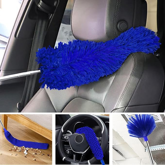Dusters for Cleaning, Microfiber Feather Duster 5-in-1 Kit, Duster - Image 2
