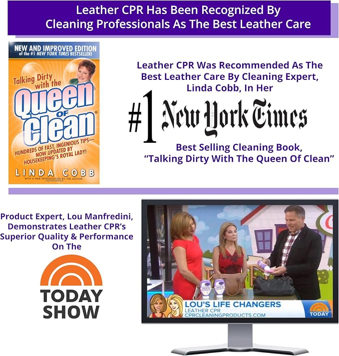 Leather CPR Microfiber Applicator Sponge & 2pcs 16in Towels - Image 5