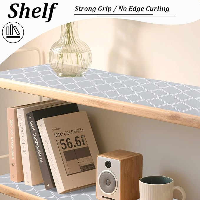 Kitchen Shelf Liner Non Slip 18 Inch X 20 FT Cabinet Liners - Image 8