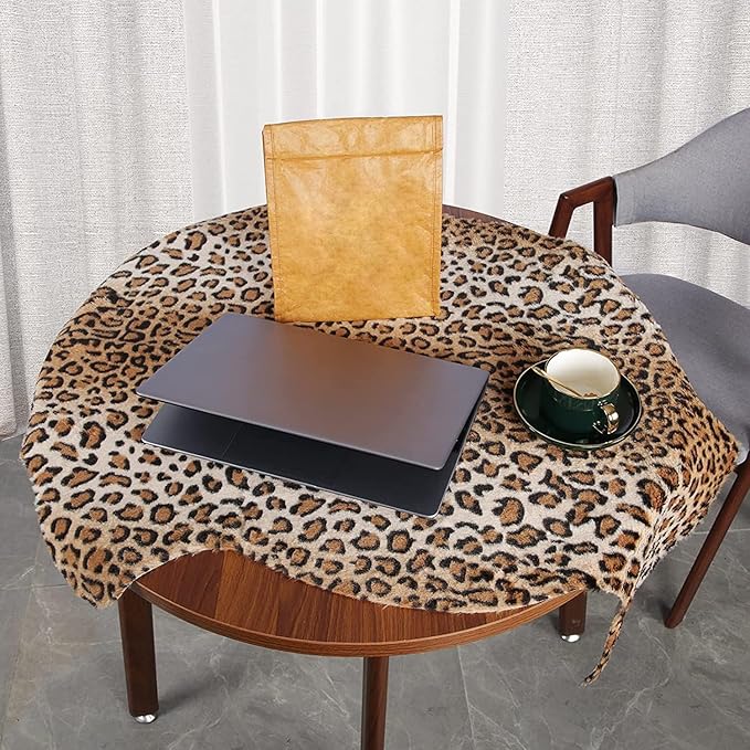 MACEVIA Leopard Rug Cheetah Print Rugs Western Decor - Image 4