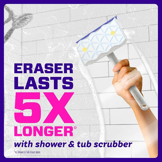 Mr. Clean Magic Eraser Sponge, Tub Cleaner, Soap Scum Remover, Bathroom - Image 6