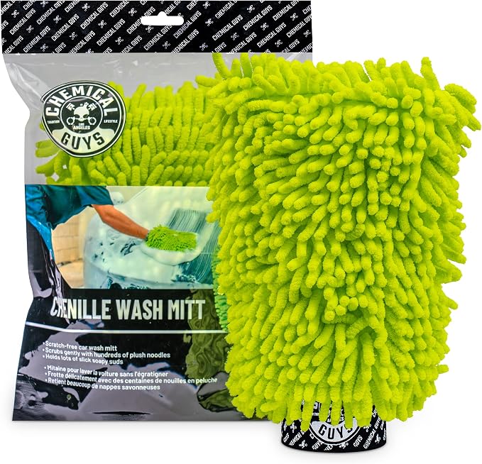 Chemical Guys MIC493 Chenille Premium Scratch-Free Microfiber Wash Mitt - Image 12