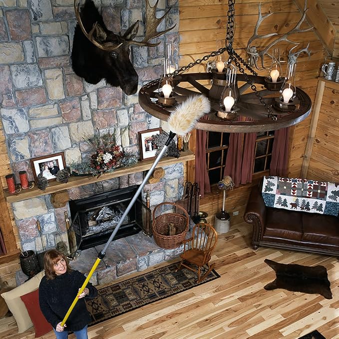 Mr. Long Arm Mr. Longarm 0730 Natural Lambs Wool Duster - Image 6