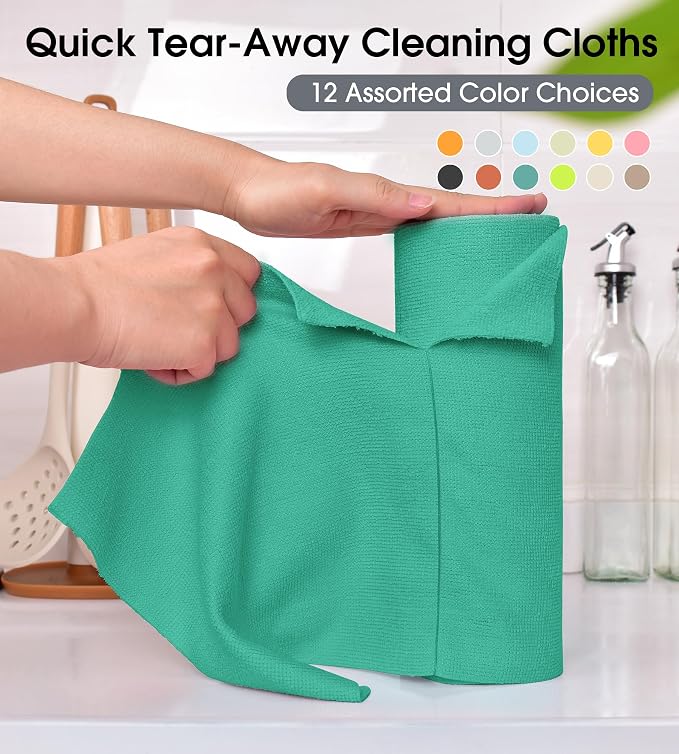 KitchLife Microfiber Cleaning Cloth Roll - Image 5