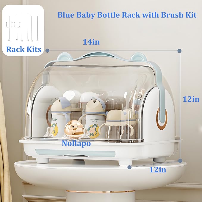 Transparent Baby Bottle Drying Rack - Image 3