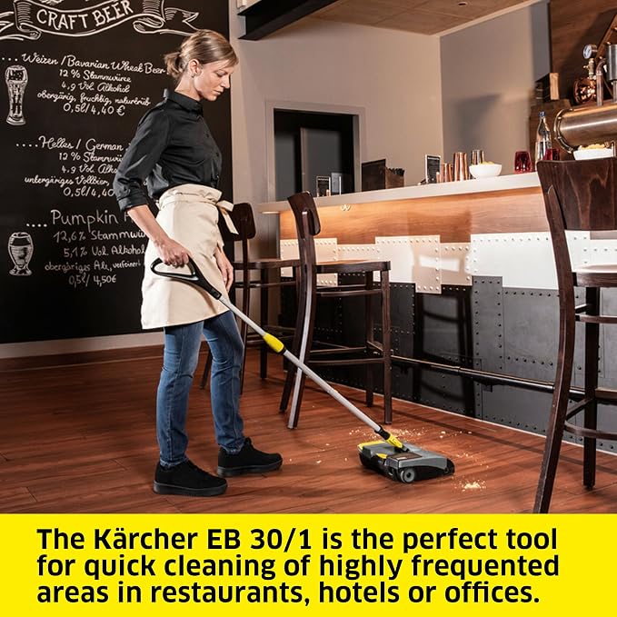 Kärcher EB 30/1 Commercial Electric Broom, Cordless Sweeper, Telescopic Broom - Image 4