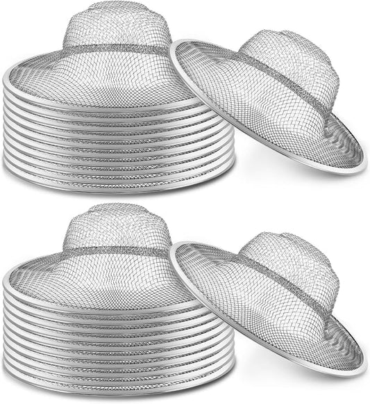 40 Pcs Mesh Sink Strainer, 4.5" Diameter Stainless Steel Slop Basket Filter by Unknown