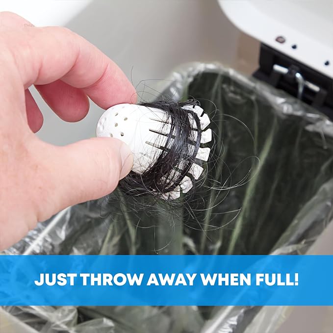 TubShroom Toss 21pk Disposable Bath Tub Drain Strainers - Image 4